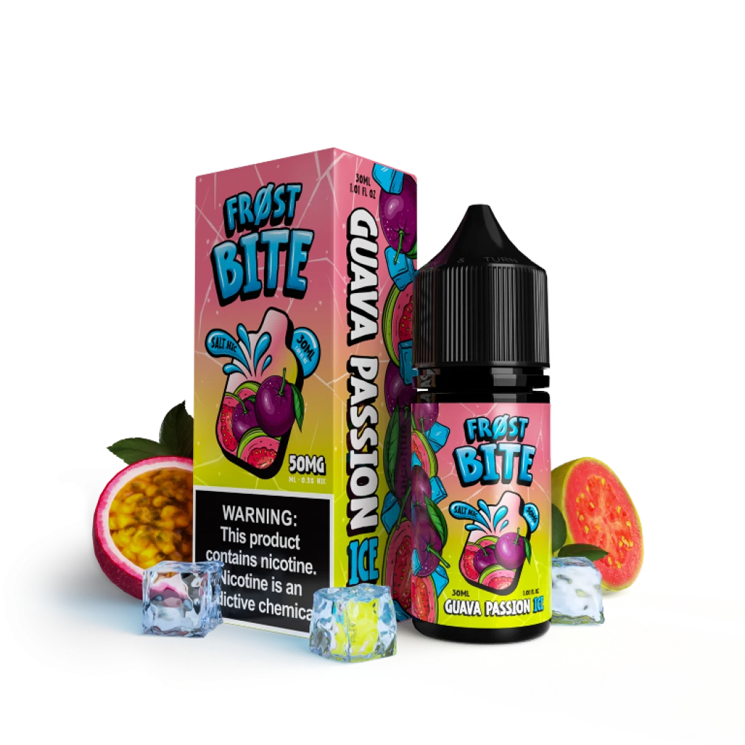 FROST BITE SALTS - GUAVA PASSION ICE - 30ML