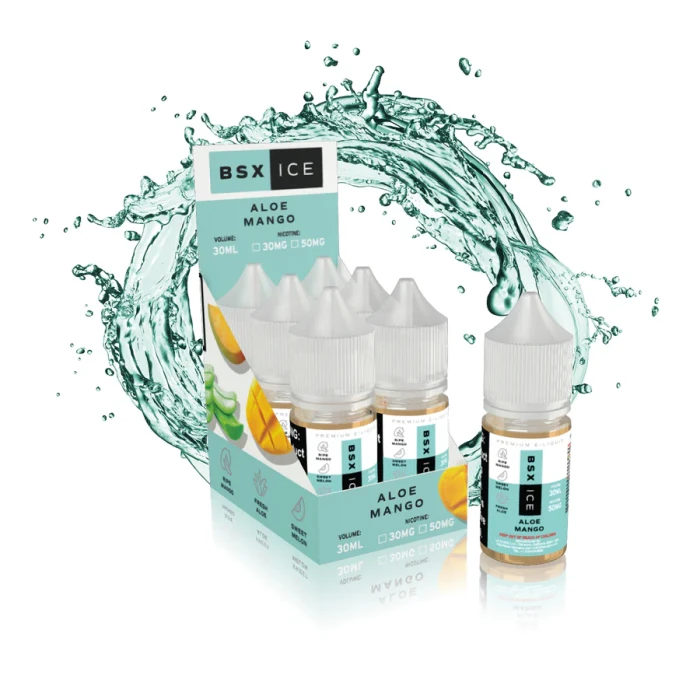 GLAS BASIX BSX Nic Salts - Aloe Mango Ice - 30ml