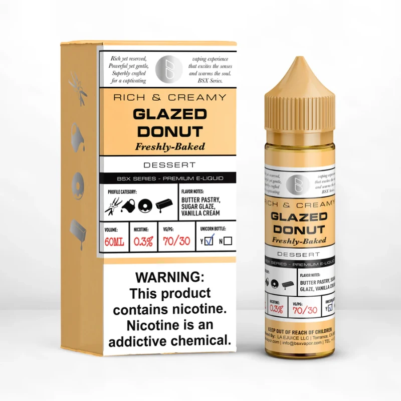 GLAS BASIX BSX Series - Glazed Donut - 60ml GLAS BASIX BSX Series - Glazed Donut - 60ml