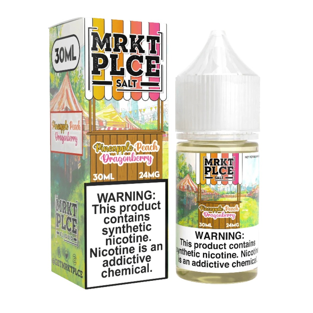 MRKT PLCE SALT - PINEAPPLE PEACH DRAGONBERRY - 30ML