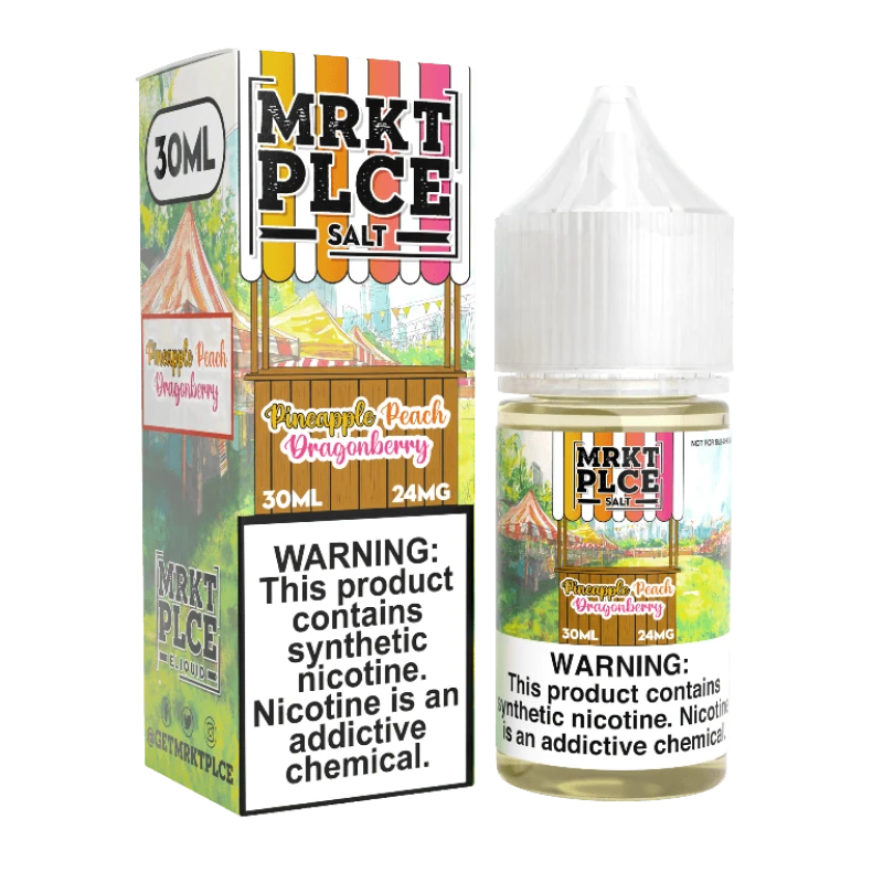 MRKT PLCE SALT - PINEAPPLE PEACH DRAGONBERRY - 30ML MRKT PLCE SALT - PINEAPPLE PEACH DRAGONBERRY - 30ML