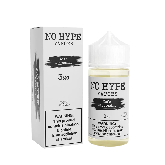 NO HYPE VAPORS - CAFE CAPPUCCINO - 100ML