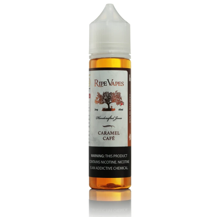 RIPE VAPES HANDCRAFTED JOOSE - CARAMEL CAFE - 60ML