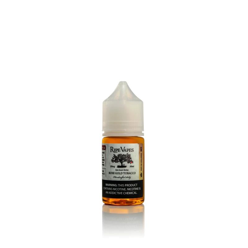 RIPE VAPES HANDCRAFTED JOOSE SALTS TFN - SAN JUAN ROSE GOLD - 30ML RIPE VAPES HANDCRAFTED JOOSE SALTS TFN - SAN JUAN ROSE GOLD - 30ML