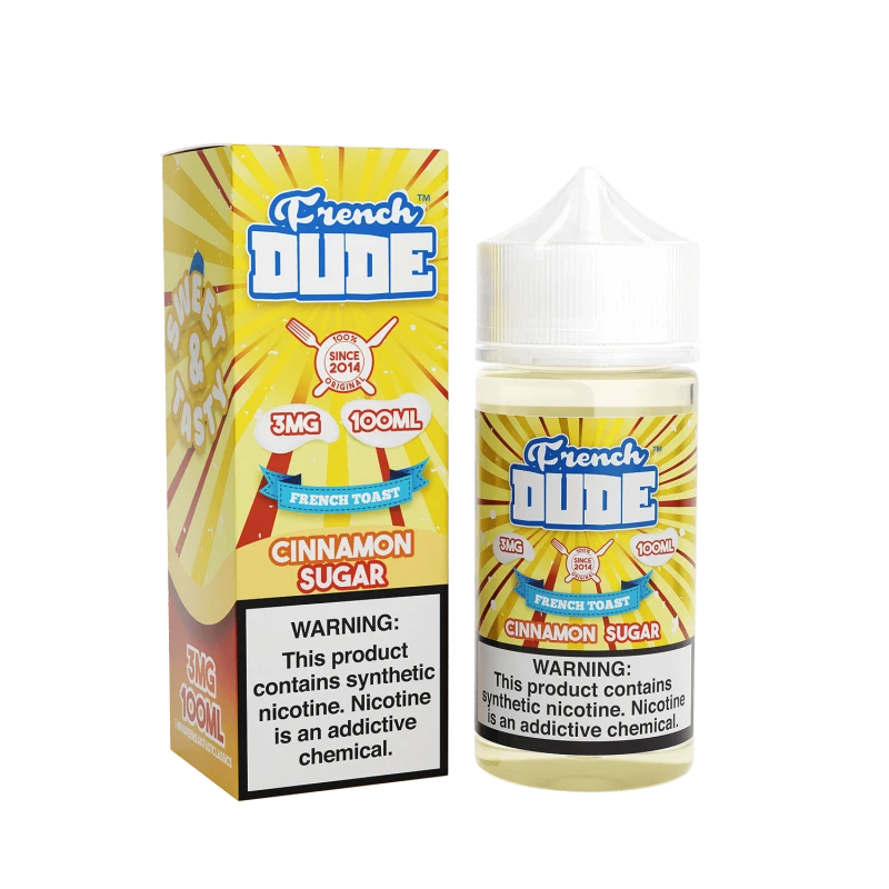 VAPE BREAKFAST CLASSICS - FRENCH DUDE CINNAMON SUGAR - 100ML VAPE BREAKFAST CLASSICS - FRENCH DUDE CINNAMON SUGAR - 100ML