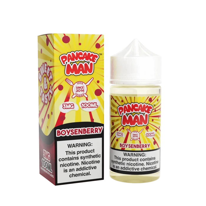 Vape Breakfast Classics - Pancake Man Boysenberry - 100ml Vape Breakfast Classics - Pancake Man Boysenberry - 100ml