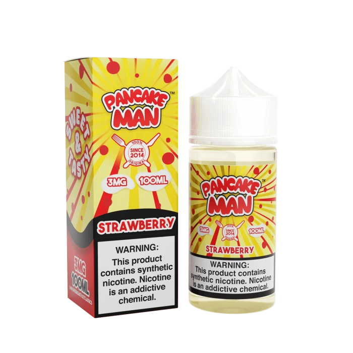 VAPE BREAKFAST CLASSICS - PANCAKE MAN STRAWBERRY - 100ML