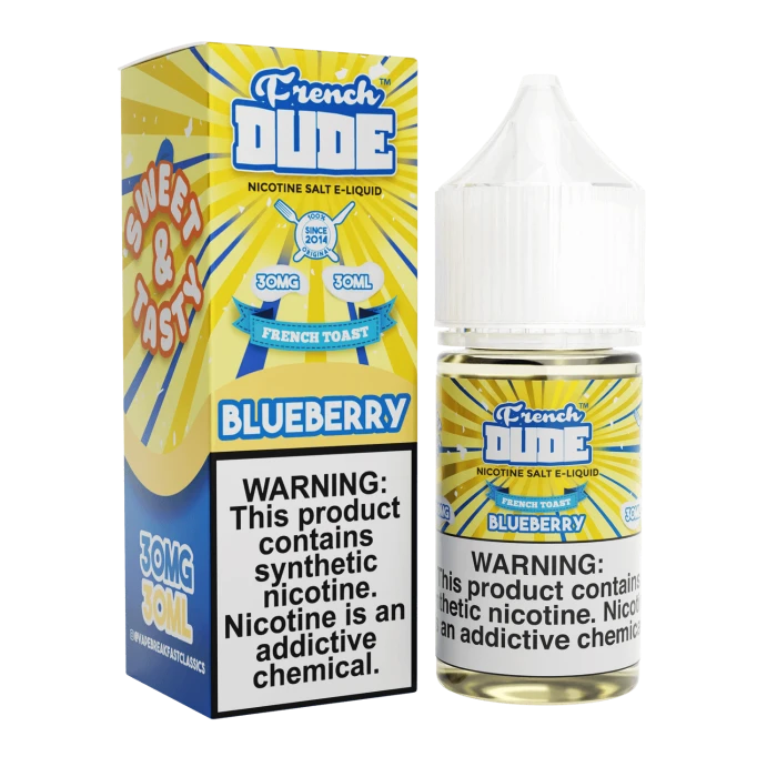 VAPE BREAKFAST CLASSICS SALT - FRENCH DUDE BLUEBERRY - 30ML