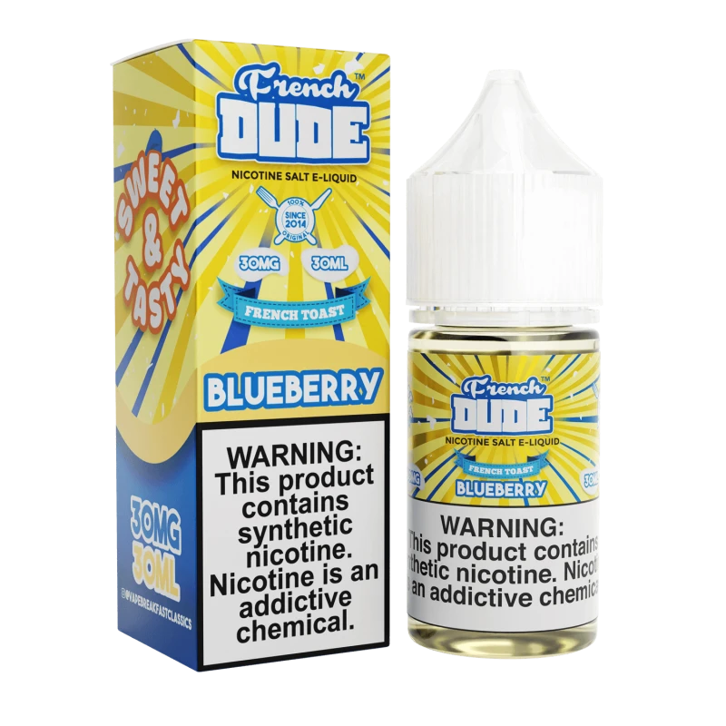 VAPE BREAKFAST CLASSICS SALT - FRENCH DUDE BLUEBERRY - 30ML