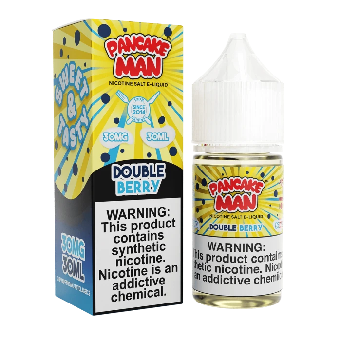 VAPE BREAKFAST CLASSICS SALT - PANCAKE MAN DOUBLE BERRY - 30ML