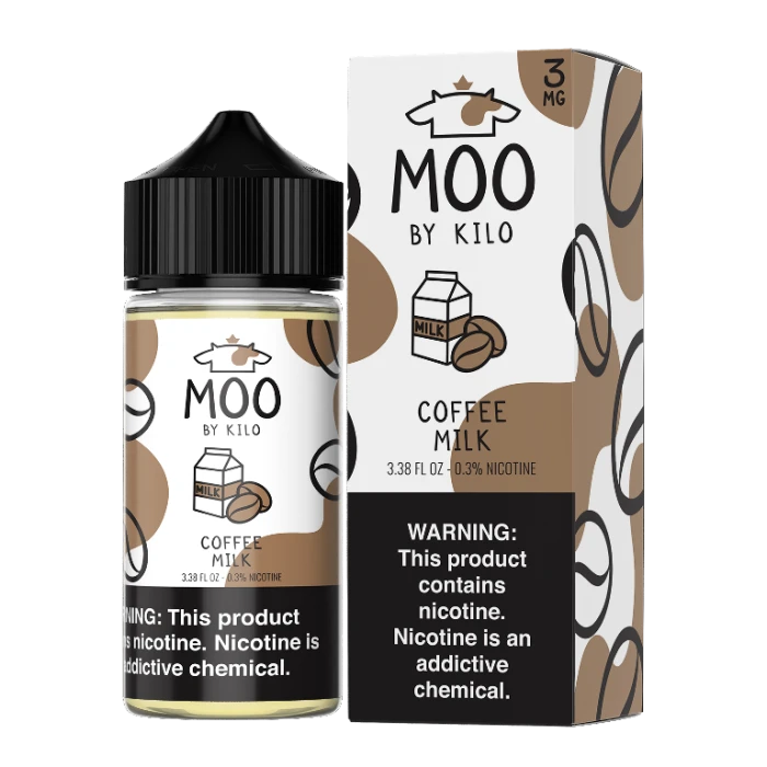 MOO E-LIQUIDS BY KILO - COFFEE MILK - 100ML