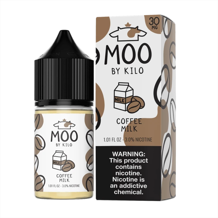 MOO E-LIQUIDS SALT BY KILO - COFFEE MILK - 30ML MOO E-LIQUIDS SALT BY KILO - COFFEE MILK - 30ML