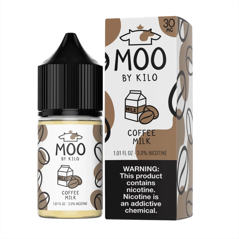 MOO E-LIQUIDS SALT BY KILO - COFFEE MILK - 30ML MOO E-LIQUIDS SALT BY KILO - COFFEE MILK - 30ML