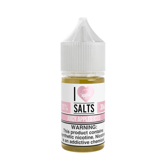 I LOVE SALTS BY MAD HATTER - JUICY APPLES ICED - 30ML