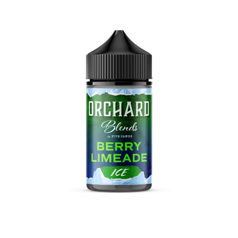 ORCHARD BLENDS BY FIVE PAWNS - BERRY LIMEADE ICE - 60ML ORCHARD BLENDS BY FIVE PAWNS - BERRY LIMEADE ICE - 60ML