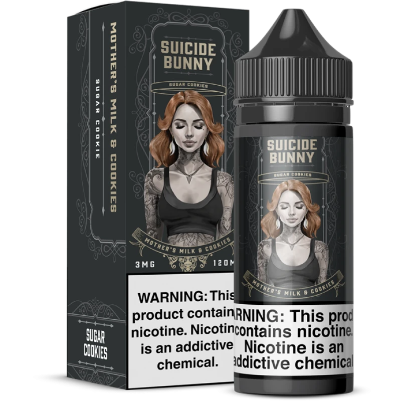 SUICIDE BUNNY - MOTHER'S MILK & COOKIES - 120ML