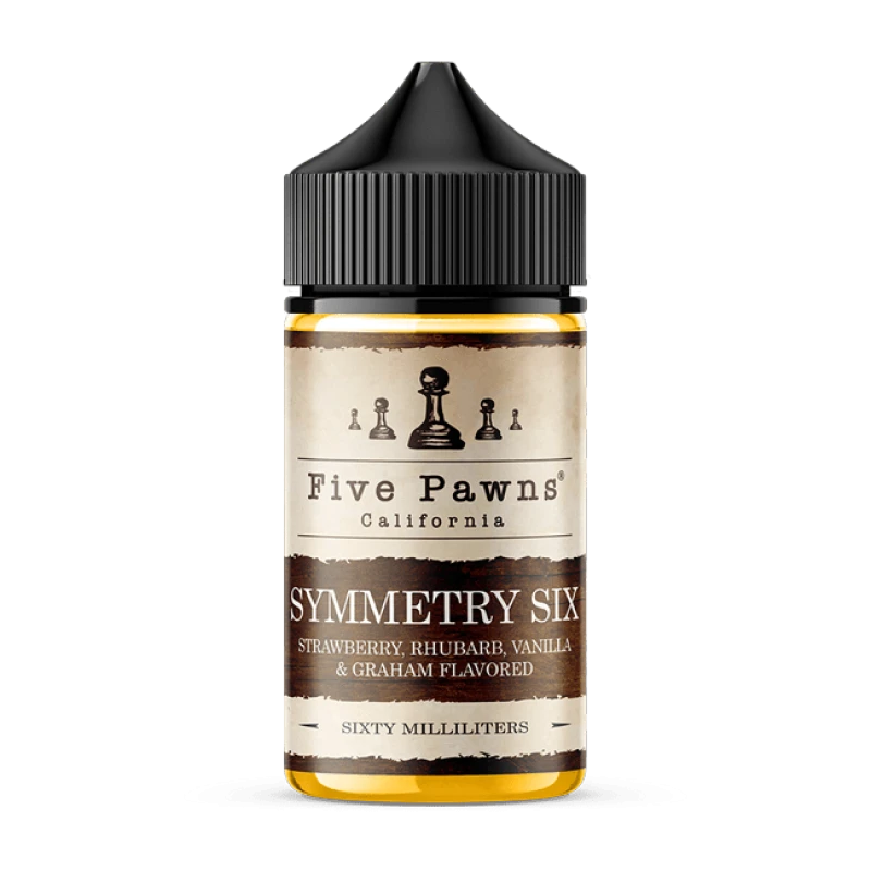 FIVE PAWNS - SYMMETRY SIX - 60ML FIVE PAWNS - SYMMETRY SIX - 60ML