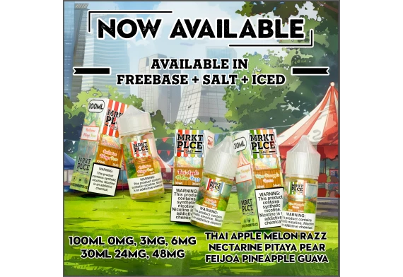 Discover the Flavors of MRKT PLCE E-Liquids at eJuiceUSAMurah.co