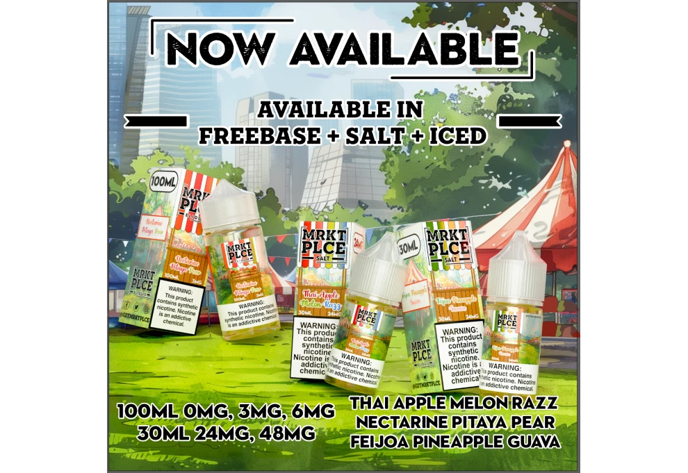 Discover the Flavors of MRKT PLCE E-Liquids at eJuiceUSAMurah.co