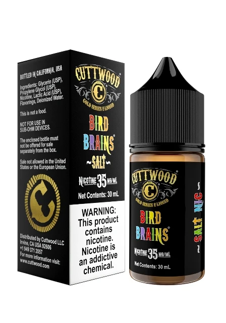 Cuttwood Salt Bird Brains 30ML