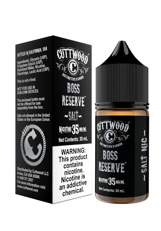 Cuttwood Salt Boss Reserve 30ML