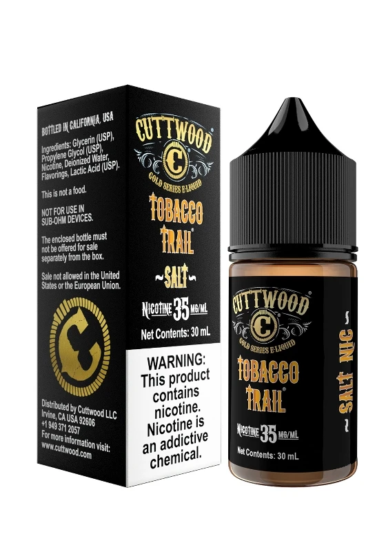 Cuttwood Salt Tobacco Trail 30ML