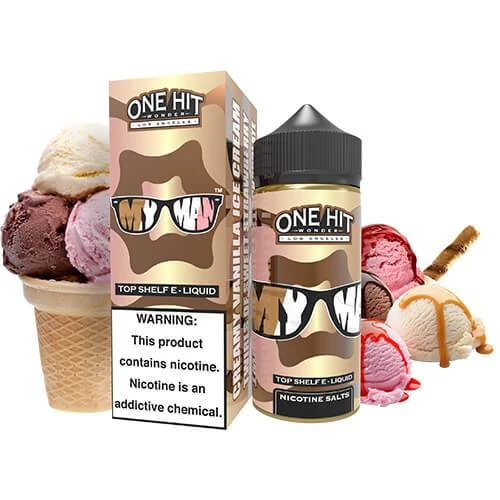 One Hit Wonder My Man 100ML Neapolitan ice cream e-liquid