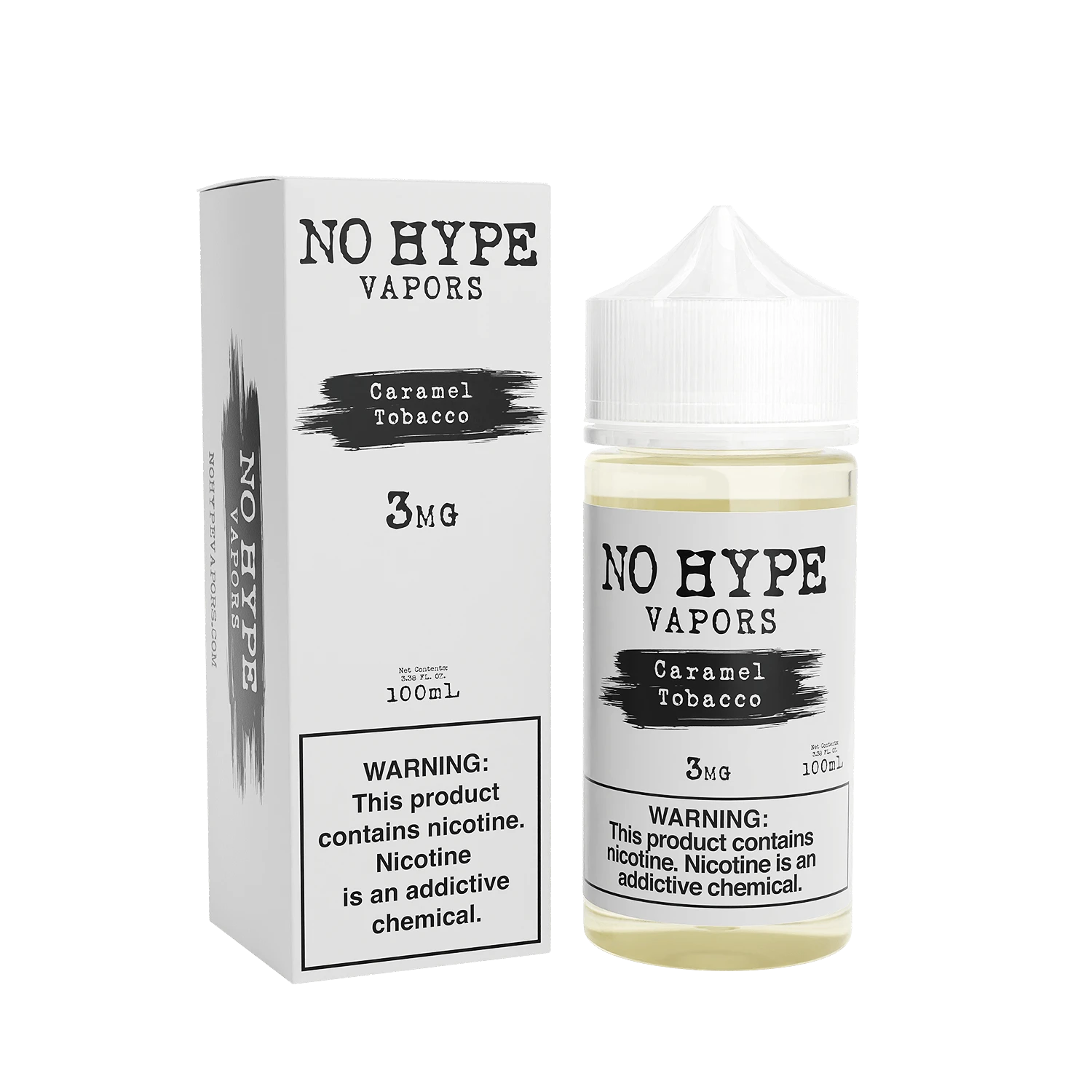 No Hype Vapors Caramel Tobacco 100ML