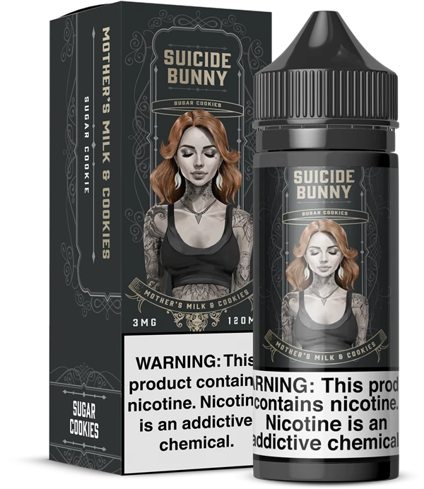 Suicide Bunny Mother's Milk and Cookies 120ML e-liquid